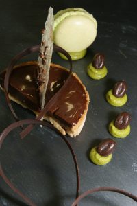 Traiteur mariage - dessert chocolat poistache